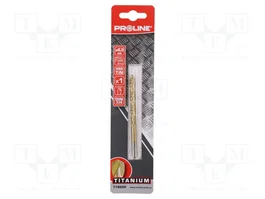 PROLINE Mèche pour métal 6,5 mm HSS-R revêtue de TIN