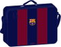 Safta - Sac à dos scolaire F.C. Barcelona 1er équipement 23/24 38x28x6 cm en polyester 600D - Couleur bleu marine et rouge