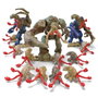 Mega Bloks - Mega Halo Avalanche in the Traxus Tower Hnc59 - Ensemble de construction modulaire avec grue fonctionnelle - 634 pièces - Compatible avec les principales marques