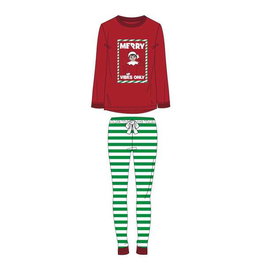 Cerdá Pyjama long The Elf, à motifs de Noël, couleur Rouge, taille XL