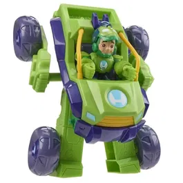 Hasbro Marvel Iron Hulk - Figurine 2-en-1 Armure Mecha et Véhicule avec Figurine, Inspiré de Iron Man and his Awesome Friends, Jouet Enfant dès 4 Ans