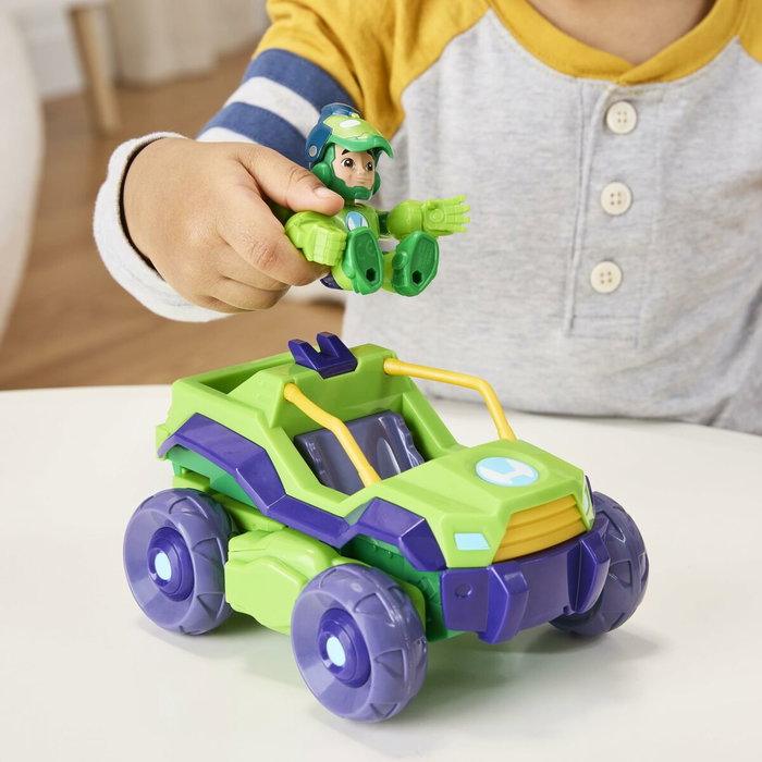 Hasbro Iron Hulk Armure Mecha et Véhicule 2-en-1 Marvel