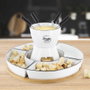 Cook Concept Fondue pour 4 personnes avec 4 bols