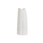 Home ESPRIT Vase Blanc Grès Tropical Feuille d'une plante 21 x 10 x 50 cm