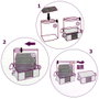 Je cherche une Idee Kit de rangement avec boîte en tissu et sac sous vide 190 L