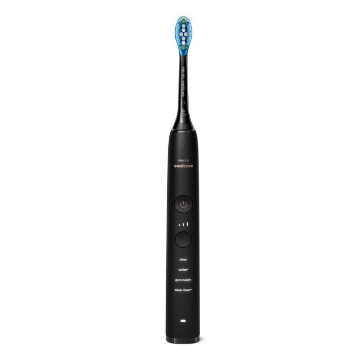 Philips HX9914/57 Brosse à dents électrique Sonicare DiamondClean 9000 - Pack de 2 - Noir et Blanc