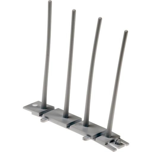 Axis Kit Anti-Oiseaux pour Caméra Extérieur - Pointes Flexibles 10 Pièces avec Adhésif et Attaches Axis Kit Anti-Oiseaux pour Caméra Extérieur - Pointes Flexibles 10 Pièces avec Adhésif et Attaches