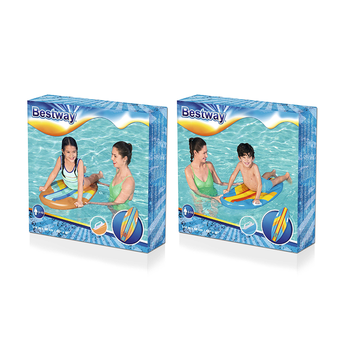 Bestway Matelas Gonflable Surf avec Poignées 114x46 cm +3-10 Ans Piscine Plage 42046