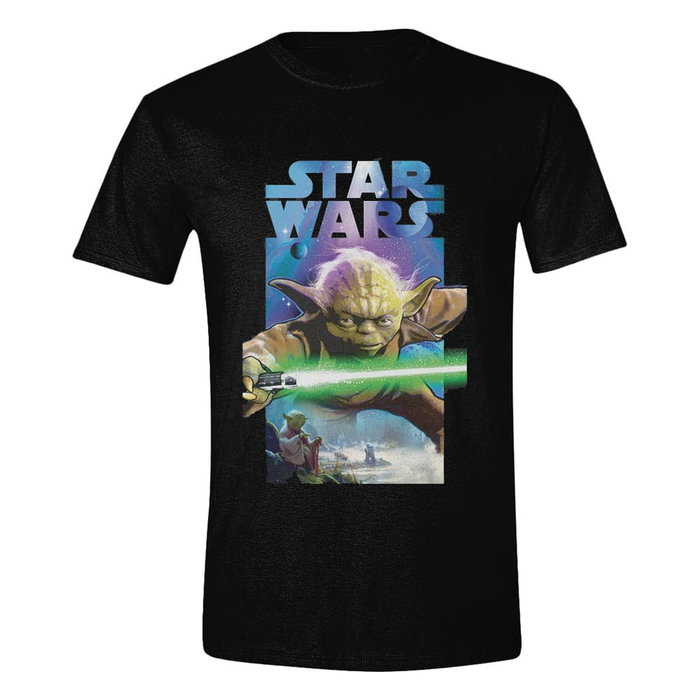 Star Wars T-Shirt Yoda Poster (L) Star Wars T-Shirt Yoda Poster (L)