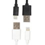Be Mix Câble USB pour iPhone et iPad avec charge rapide 3 A, 1 m