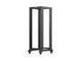 Lanberg OR01-6832-B Armoire rack ouverte 32U 600x800 mm Noir