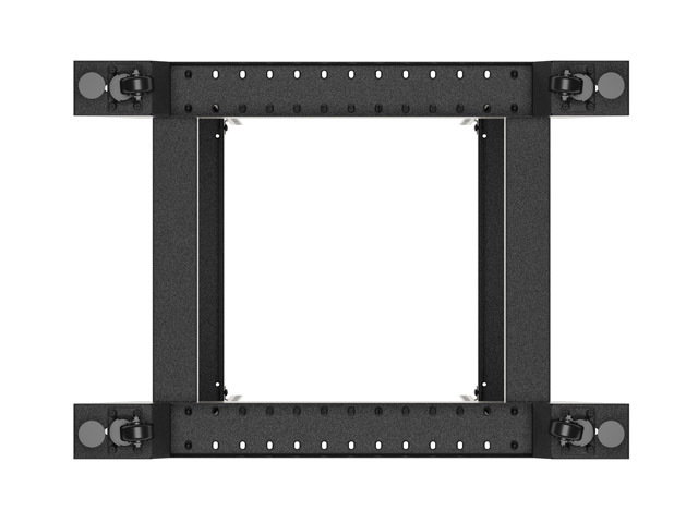 Lanberg OR01-6832-B Armoire rack ouverte 32U 600x800 mm Noir