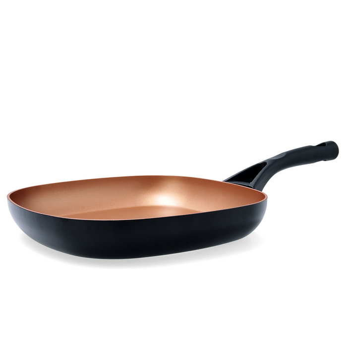Pyrex Asador Aluminio Prensado Action 28 cm Cobre Antiadherente Compatible Induction Vitrocerámica Gas Eléctrica