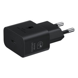 Samsung Adaptateur secteur 25W USB-C Noir (sans câble)