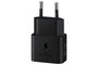 Samsung Adaptateur Secteur 25W Ultra Rapide avec Port USB-C - Sans Câble