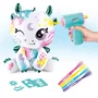 Canal Toys Dragon à Avec spray aérographe électronique, feutres et pochoirs AIR 085-Canal Toys Airbrush Plush