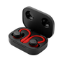 Phoenix Technologies Casque Bluetooth 5.3 Spartan Sport, écouteurs in-ear/on-ear, double micro, étui de charge 200mAh, noir