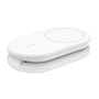 Belkin Base de charge sans fil 2 en 1 WIZ028VFWH Blanche
