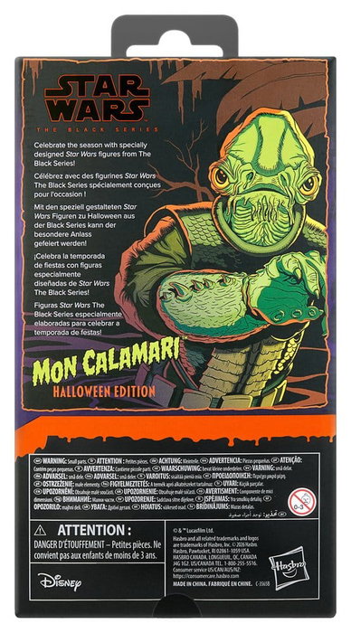 Hasbro Star Wars Black Series figurine Mon Calamari (Halloween Edition) 15 cm