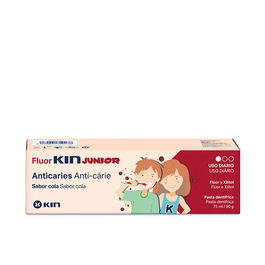 Kin Dentifrice FluorKin Junior Cola 75 ml pour Enfants 6-12 ans Protection Caries