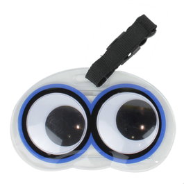 Jet Lag Porte-étiquette de valise Ojos