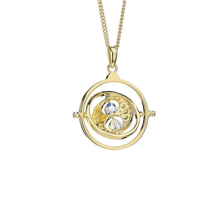 THE CARAT SHOP Colgante Giratiempos Harry Potter en argent rhodié à bain d'or