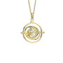 THE CARAT SHOP Colgante Giratiempos Harry Potter en argent rhodié à bain d'or