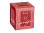 Acorde Bougie Verre 120g Grenade Rose 7x8x7cm (Set de 12)