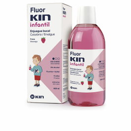 Kin FLUORKIN Bain de bouche anti-carie ENFANT Fraise 500 ml