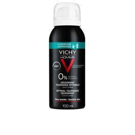 Vichy Déodorant Spray Homme Tolérance Optimale Sensitive 48h Peau Sensible 100 ml