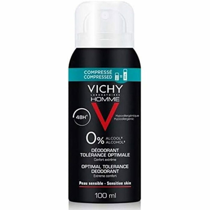 Vichy Homme Tolérance Optimale Sensitive Déodorant Spray 100 ml