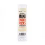 DUNLOP Pack de 20 médiators pour doigt Nickel Silver Mini .015 de 0,38 mm