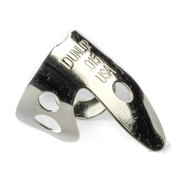 DUNLOP Pack de 20 médiators pour doigt Nickel Silver Mini .015 de 0,38 mm