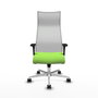 Piqueras y Crespo Chaise de Bureau Albacete Pistache et Blanc