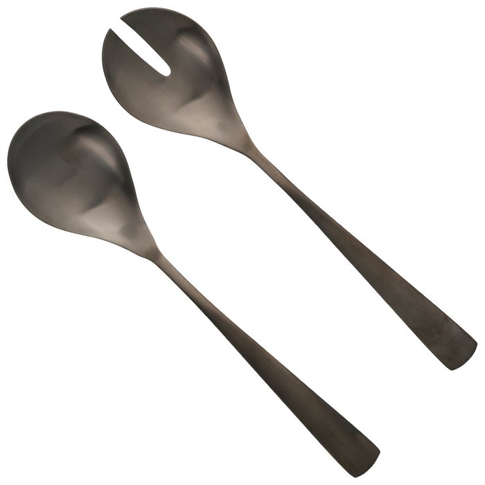 Day Set de 2 couverts pour servir la salade noir Day Set de 2 couverts pour servir la salade noir