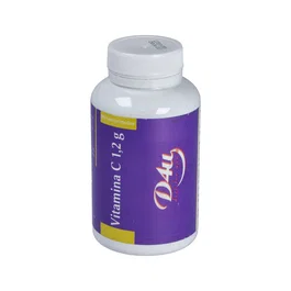 D4U (DIET FOR YOU) Vitamine C 1200mg, 90 comprimés