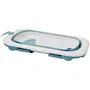 Thermobaby BALNÉA - Baignoire pliable compact pour bébé avec bouchon de vidange - Jusqu'à 18 mois - Bleu