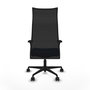 Piqueras y Crespo Chaise de Bureau Albacete XL Bleu marine