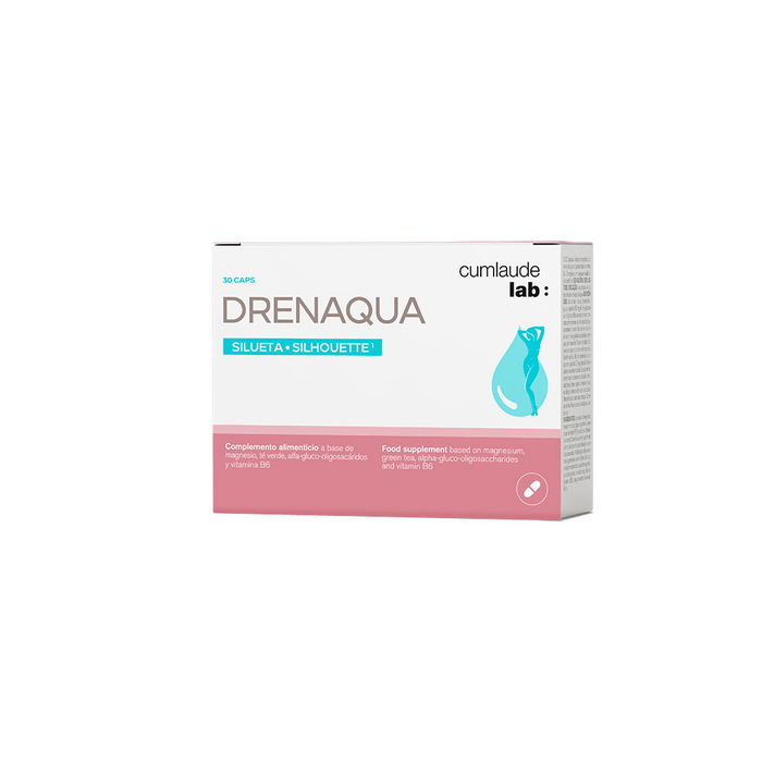 Cumlaude Lab DRENAQUA STICKS + CAPSULES Étui 2 pièces - Complément alimentaire pour le drainage avec thé vert, chardon-Marie et hibiscus