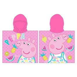 ASTLEY BAKER DAVIES Poncho serviette Peppa Pig microfibre