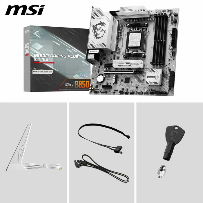 Carte Mère MSI B850M GAMING PLUS WIFI6E AMD AM5 AMD