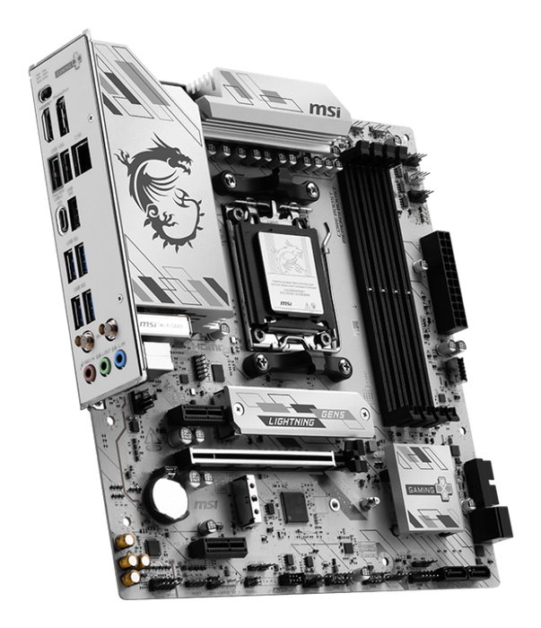 MSI B850M GAMING PLUS WIFI7 Carte mère micro ATX Socket AM5 Chipset B850 DDR5 PCIe 5.0