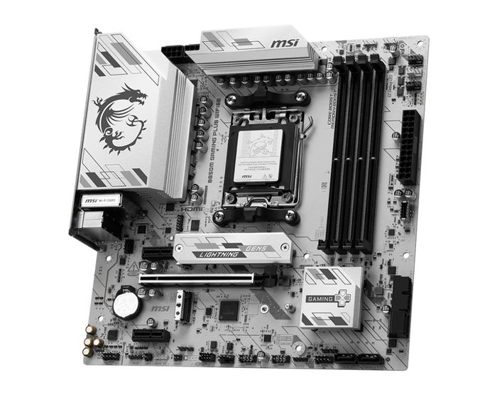MSI B850M GAMING PLUS WIFI7 Carte mère micro ATX Socket AM5 Chipset B850 DDR5 PCIe 5.0