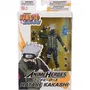 Bandai Figurine Anime Heroes Kakashi Hatake 17 cm - Naruto Shippuden avec 16 points d'articulation