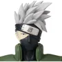 Bandai Figurine Anime Heroes Kakashi Hatake 17 cm - Naruto Shippuden avec 16 points d'articulation