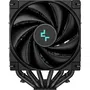 Deepcool AK620 Zero Dark R-AK620-BKNNMT-G-1 Ventirad CPU Noir 2 Ventilateurs PWM 120mm 6 Caloducs Refroidissement TDP 260W