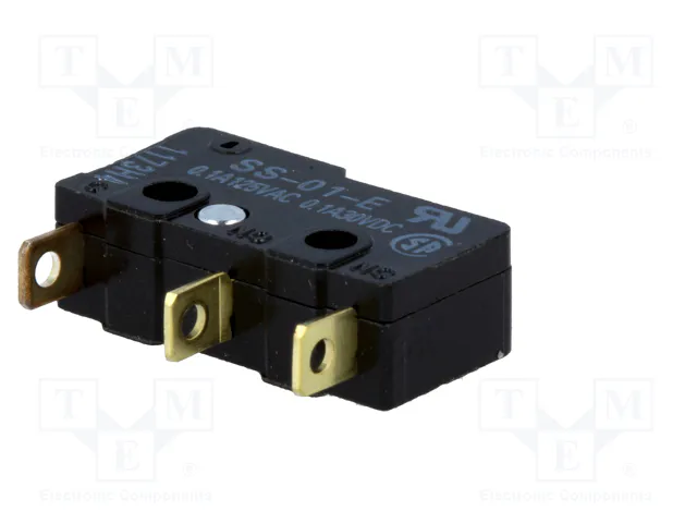 Aratas (Formerly Omron Components) Microcommutateur SNAP ACTION SPDT sans levier Aratas (Formerly Omron Components) Microcommutateur SNAP ACTION SPDT sans levier