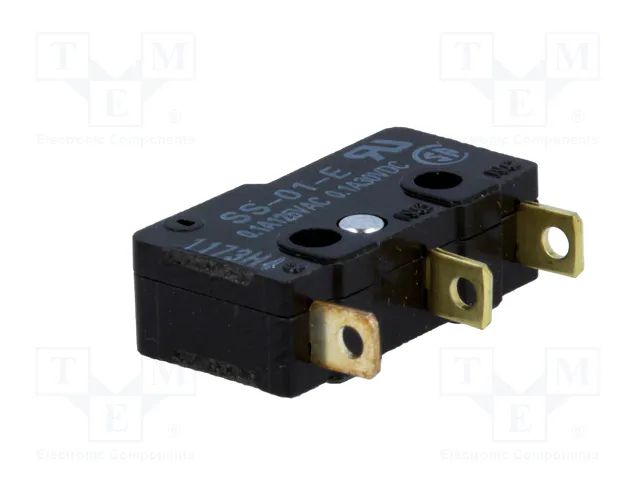 Aratas (Formerly Omron Components) Microcommutateur SNAP ACTION SPDT sans levier Aratas (Formerly Omron Components) Microcommutateur SNAP ACTION SPDT sans levier