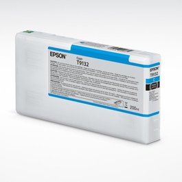 Epson C13T913200 Cartouche d'encre T9132 Cyan Originale 200 mL