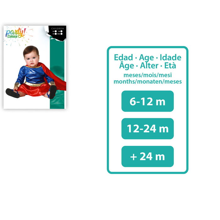 Déguisement pour Bébés Super héros Bébé Fille 24 mois